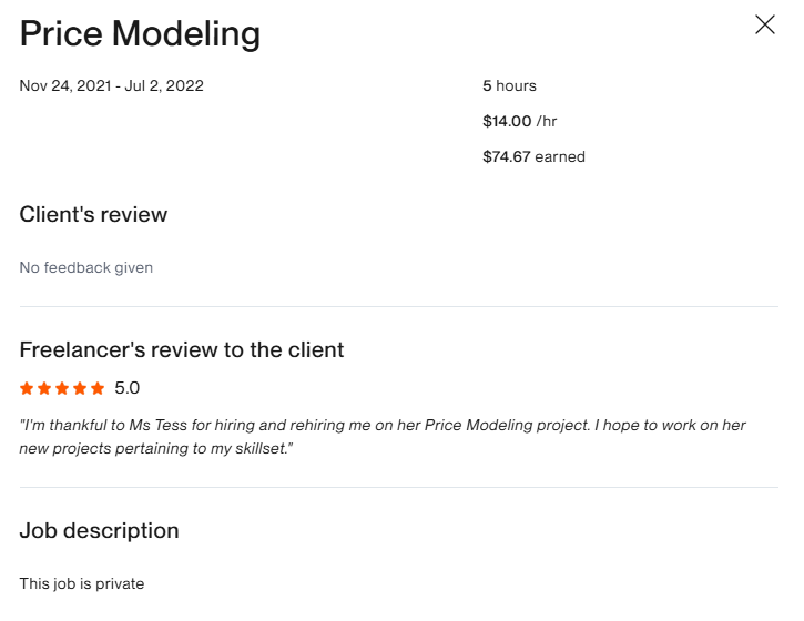 Price ModeIing