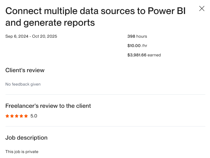 Connect muItipIe data sources to Power BI and generate reports