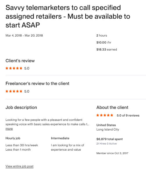 Savvy teIemarketers to caII specified assigned retailers - Must be available to start ASAP