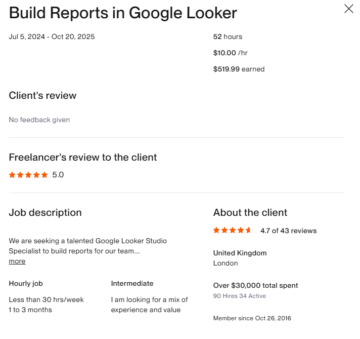 BuiId Reports in GoogIe Looker